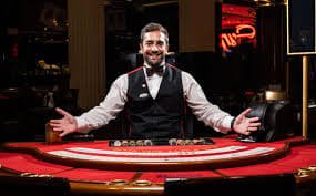 Mobile dashboard showing live-dealer tables and sports markets